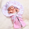 thumbnail image 1 of Reborn Doll Kawaii Girl Dolls Cute Plush Toy Stuffed Doll PVC Dolls Lifelike Doll Photography Props Christmas Gift heqiyong toy, 1 of 2