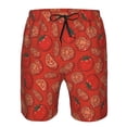 thumbnail image 4 of Naloa Tomatoes Men's Beach Shorts, Surfing shorts, Swim trunks, Quick Dry Swim Trunks for Surfing Beach Fun - Medium, 4 of 9