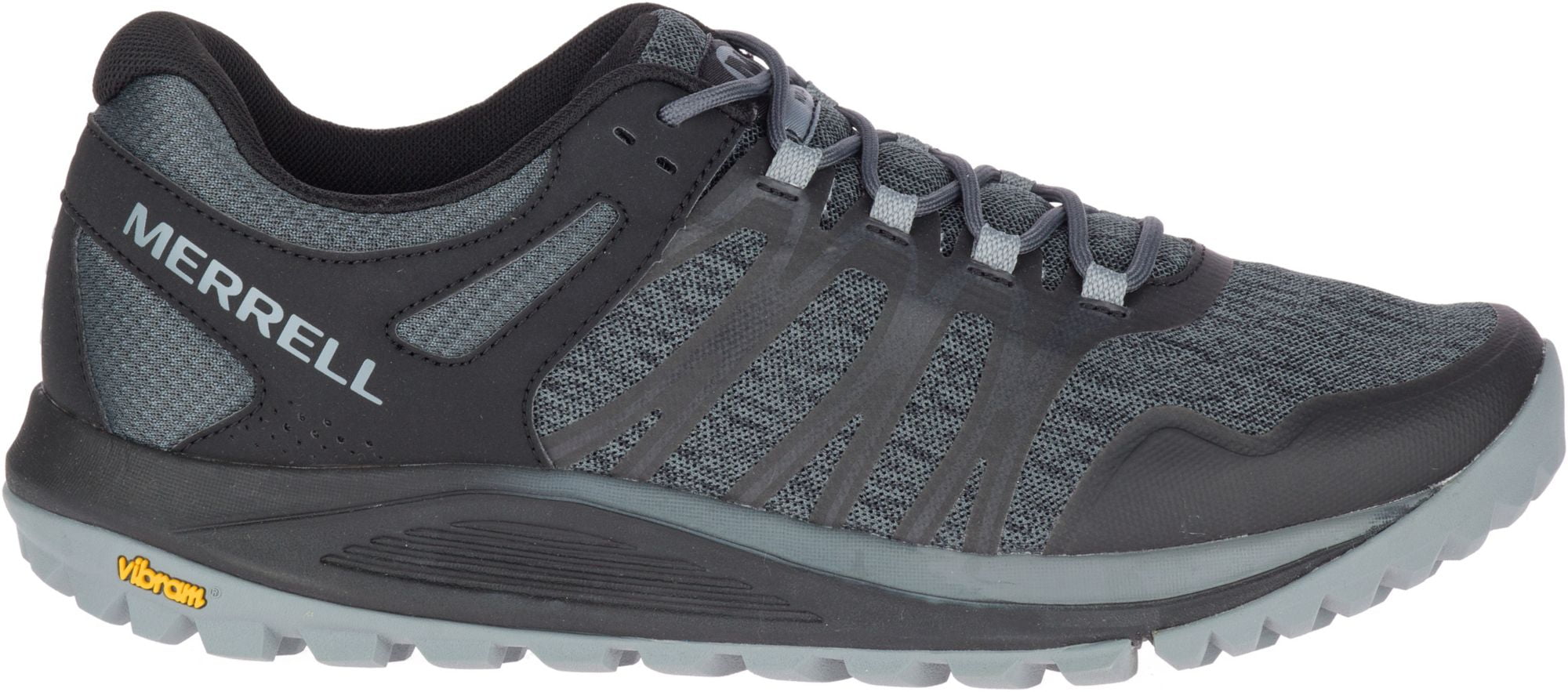 Merrell Mens Nova Trail Running Shoes Trainers Sneakers Grey Sports Breathable 