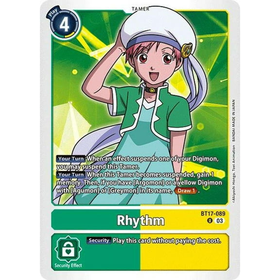 Digimon Secret Cris Rhythm BT17-089