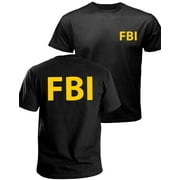 FBI Government Agent T-Shirt Black