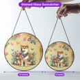 thumbnail image 5 of Shiba Inu Celebrates Spring and Enjoys a Happy Easter Stained Glass Suncatcher Shibas Dog Lovers Gifts Idea Window Hanging Sign Decor - 02001, 5 of 5