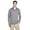 Charcoal Heather, variant on UltraClub 8618 Men's Cool & Dry Heathered Performance Quarter-Zip