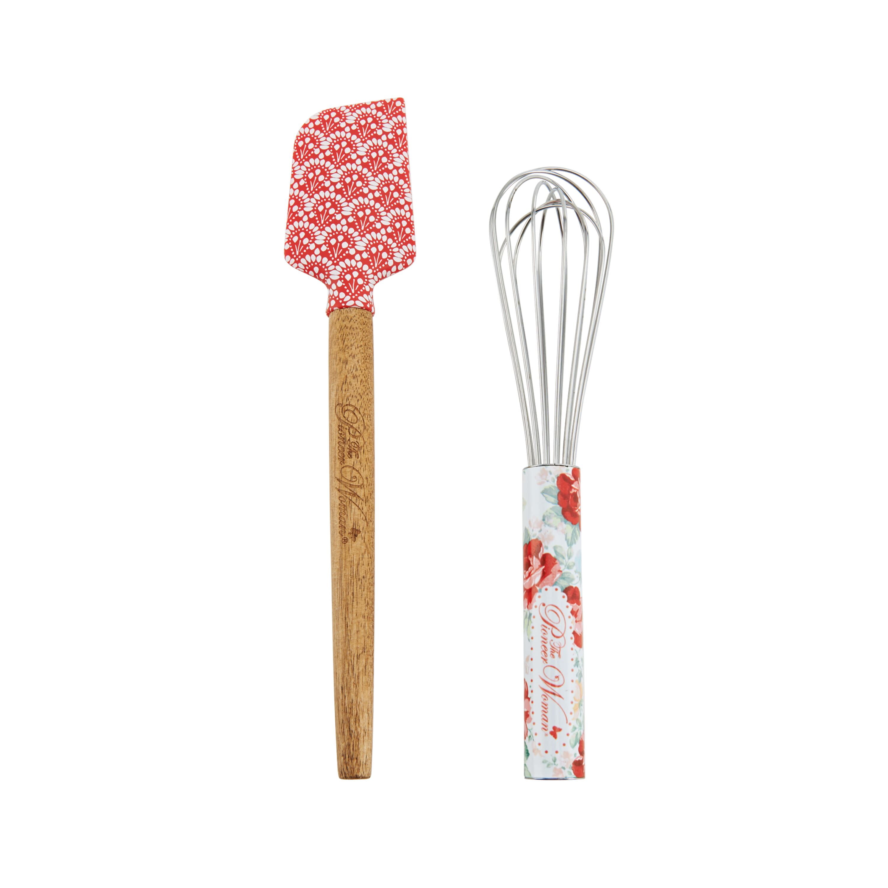 The Pioneer Woman 2-piece Spatula and Whisk Set in Vintage Floral