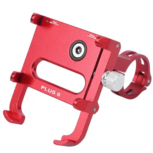 Soporte De Teléfono Para Motocicleta, Soporte De Teléfono Para Bicicleta Aleación De Aluminio Para Teléfono De 3,5-6,2 Pulgadas Para Bicicleta Eléctrica De Motocicleta Para