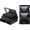 1 Count (Pack of 3), variant on Makeup Blotting Paper with Powder, Black Magnet Blotting Sheet for Oily & Combination Skin, Portable Compact with Puff & Mirror, Keeps Makeup Fresh All Day, 450 Sheets + 8 Refill Adhesive Pads
