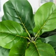 thumbnail image 4 of HOSSLLY 5.58ft Artificial Fiddle Leaf Fig Tree Indoor Outdoor Office Decorative Planter,Green, 4 of 8
