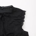 thumbnail image 5 of Shihyeh Womens Tie Front Vest Top Floral Embroidered Eyelet Tank Tops Sleeveless Going Out Shirts, 5 of 9