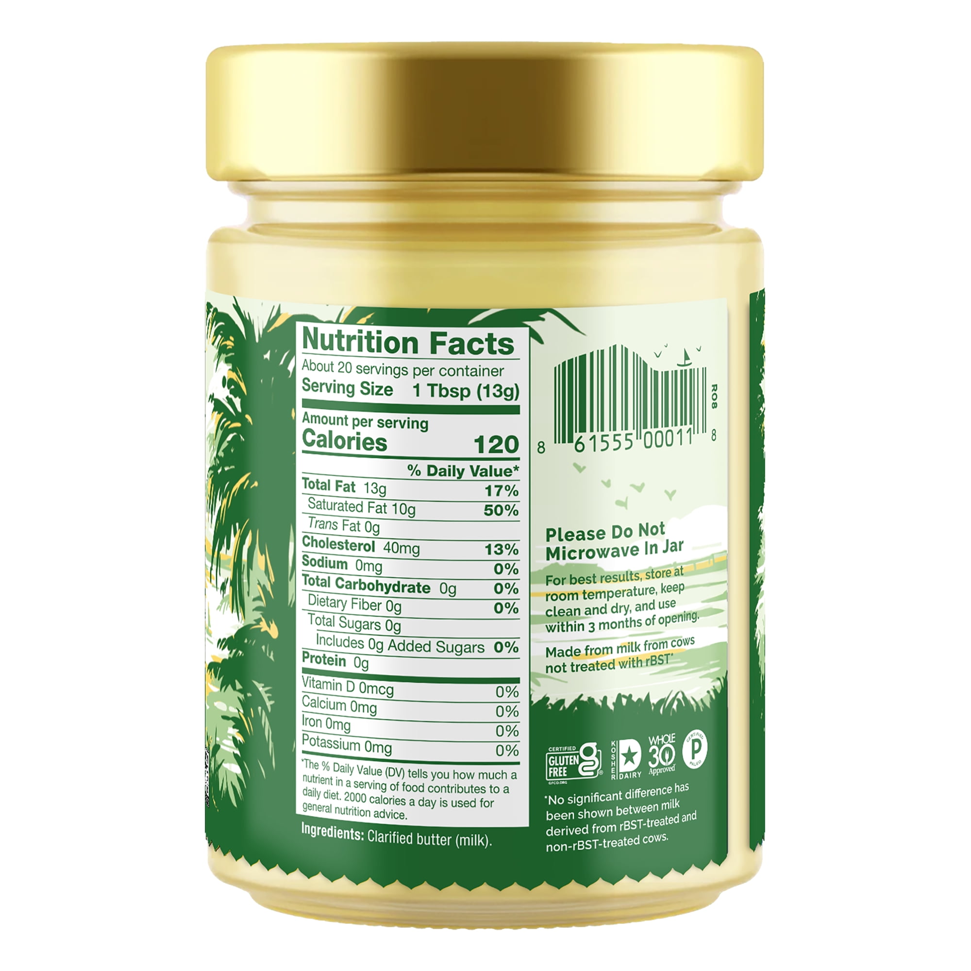 4th & Heart Original Recipe Ghee Clarified Butter, 9 oz