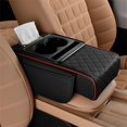 thumbnail image 1 of Integrated Pressurized Multifunctional Car Armrest Heightening Pad, Car Armrest Storage Box with 2 Cup Holders, with Pillow Cushion & Protective Cover, 1 of 8
