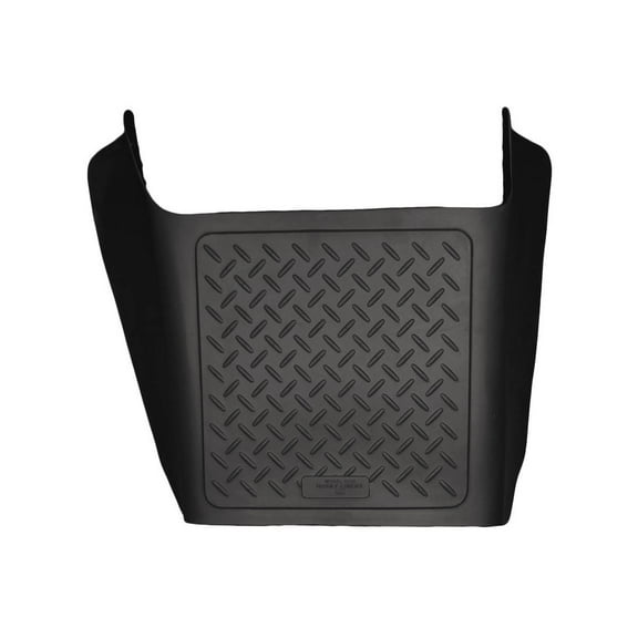 Husky Liners 83581 Weatherbeater Floor Mat Fits 2007-2020 Toyota Tundra CrewMax/Double/Regular Cab w/w/o Twist-Lock Retainer Center Hump Liner 1pc Black
