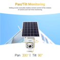 thumbnail image 3 of Kuymtek ESCAM QF280 2MP HD 1080P Wifi Solar IP Cámara Seguridad Audio PIR Alarma Monitor, 3 of 8