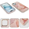 thumbnail image 4 of Funda protectora de cuerpo completo con diseño de mármol para iPhone 15, delgada, ligera y duradera., 4 of 7