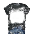 thumbnail image 4 of T-shirts pour Femmes Été Mode Estivale pour Femmes Ajusté à Nouer Col Rond Manches Courtes T-Shirt T-shirts pour Femmes Mode T-Shirts pour Femmes pour l'Été T-Shirts pour Femmes Manches Courtes, 4 of 6
