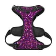 thumbnail image 3 of Bingfone Colourful Glitter No Pull Dog Vest Harness for Small Medium Large Dogs Strap for Puppy Walking,Training,Dog Harness-Small, 3 of 7