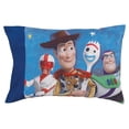 thumbnail image 3 of Disney 2-Piece Toy Story Toddler Sheet Set - Fitted Sheet, Pillowcase, Boy, Toddler Bed, Polyester, 3 of 5