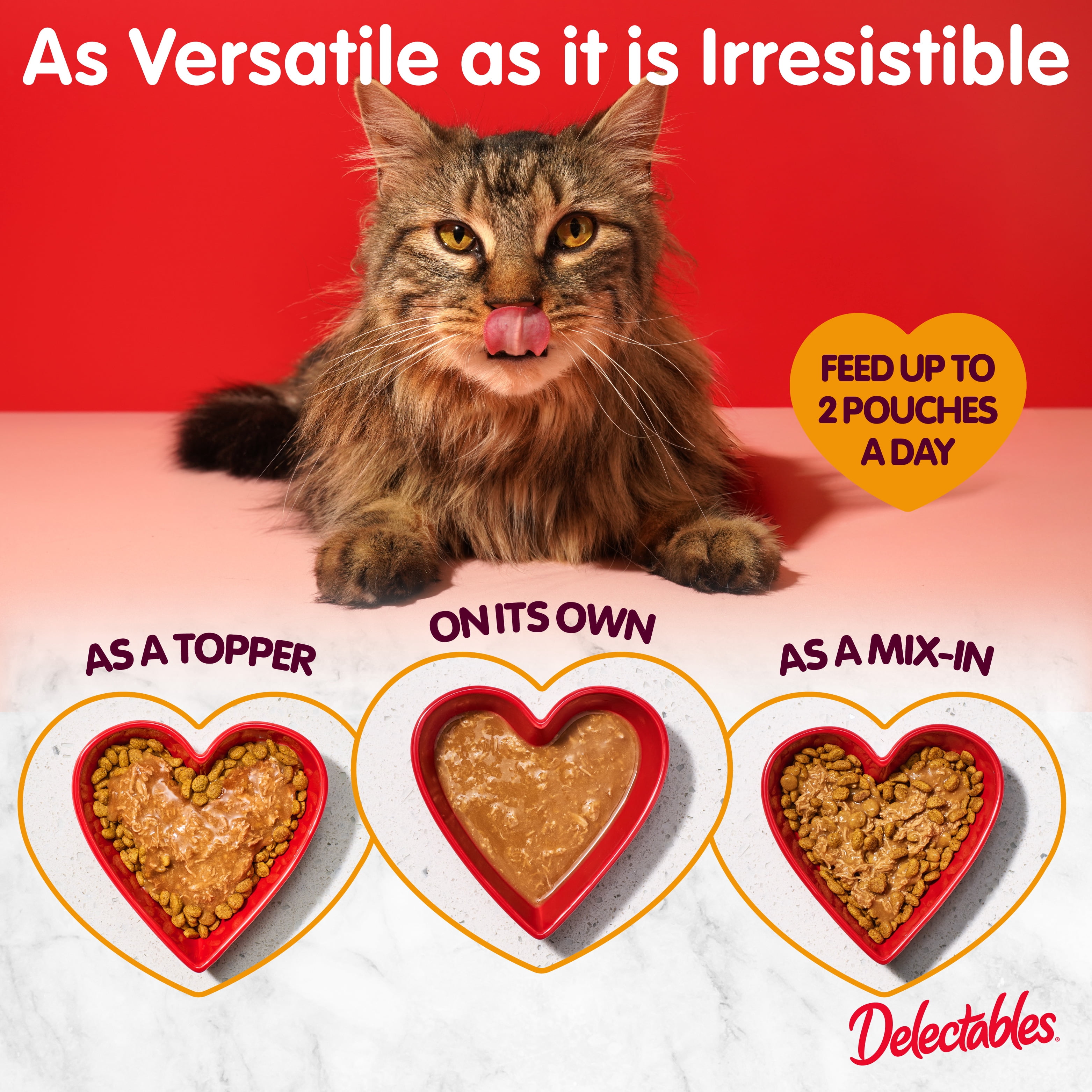 Delectables Gravy Variety Pack Lickable Cat Treats, 1.4-oz pouch, 30 count