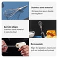 thumbnail image 3 of 1 PCS Wireless Electric Food Mixer Portable 3 Speeds Egg Beater Baking Dough Cake Cream Mixer Kitchen Tools, 3 of 5