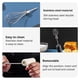 thumbnail image 3 of 1 PCS Wireless Electric Food Mixer Portable 3 Speeds Egg Beater Baking Dough Cake Cream Mixer Kitchen Tools, 3 of 5