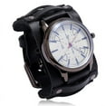 thumbnail image 1 of Accesorios Reloj de Cuero Retro Pulsera de Cuero Ajustable Personalizada para Hombre, 1 of 5