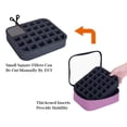 thumbnail image 3 of Organizador de esmaltes de uñas UOZL, pequeño y transparente, con capacidad para 30 botellas, 3 of 6