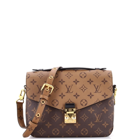 Pre-Owned Pochette Metis Reverse Monogram Canvas By Rebag