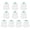 10 pcs, variant on OIUR Plant Cloche Reusable Propagation Cover Transparent Garden Bell Plant Hat for Plant Frost Protection Snail Protection