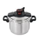 thumbnail image 1 of T-fal - Utensilios de cocina a presión de acero inoxidable Clipso P45007, 6.3 cuartos de galón, plateados, 1 of 8