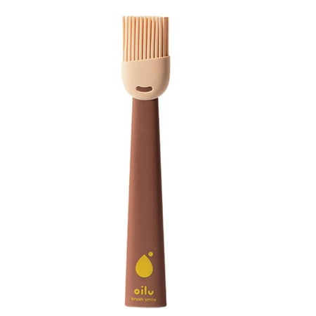 

Pastry Brush Heat Resistant Silicone Basting Brush Assorted Basting Brush Brown
