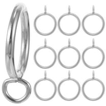 Raindrops  10 Pcs Shower Curtain Eyelet Rings Curtains Bathroom Pole Hooks