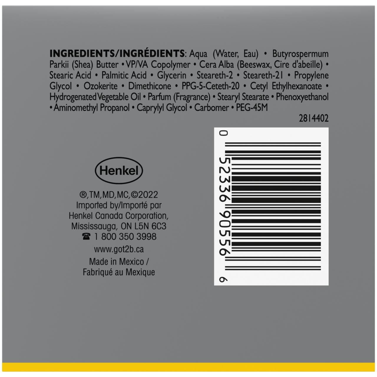 Got2b cire à pointes glued, pour une tenue extrême, 57 g Pour tenue extrême et pointes