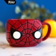 thumbnail image 2 of Funko Pop! Mug: Marvel - Spider-Man Ceramic Mug 16oz, Red, Black, 2 of 6