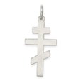 thumbnail image 4 of Sterling Silver Eastern Orthodox Cross Pendant, 4 of 4