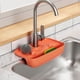 thumbnail image 3 of Xihbxyly Escurridor de Grifo, Diseño de Rápida Recolección de Agua, Tapete Antideslizante para Encimera, Apertura Ajustable para Un Uso Versátil, Organizador para Fregadero de Cocina, Fácil Almacenam, 3 of 5