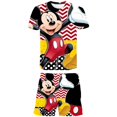 thumbnail image 1 of Bebé niños niñas niños Mickey traje verano niños niños niñas camiseta + Pantalones cortos 2 traje niños bebé niño niña conjuntos ropa 5T Gao Jinjia LED, 1 of 2