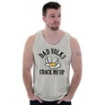 thumbnail image 4 of Funny Dad Joke Yolks Crack Me Up Tank Top Sleeveless Tee Men Brisco Brands S, 4 of 6
