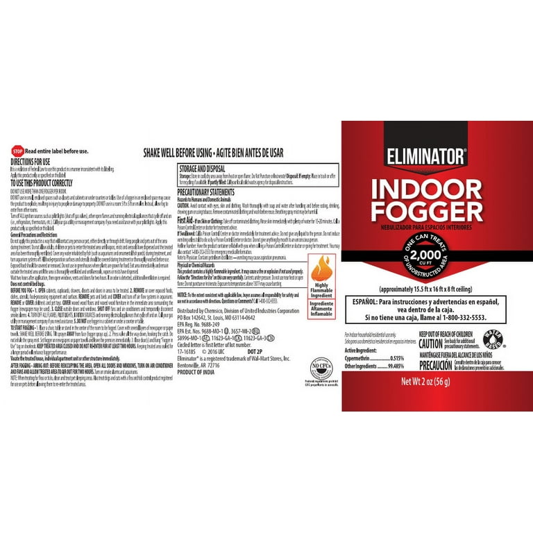 Harris Indoor Foggers With Cypermethrin, 55 OFF