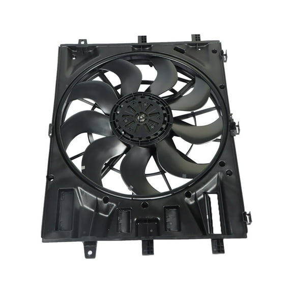 84847896 Radiator Cooling Fan Assembly Single Fan Replacement for 2020-2022 Equinox Terrain 1.5L 2.0L 12v Black