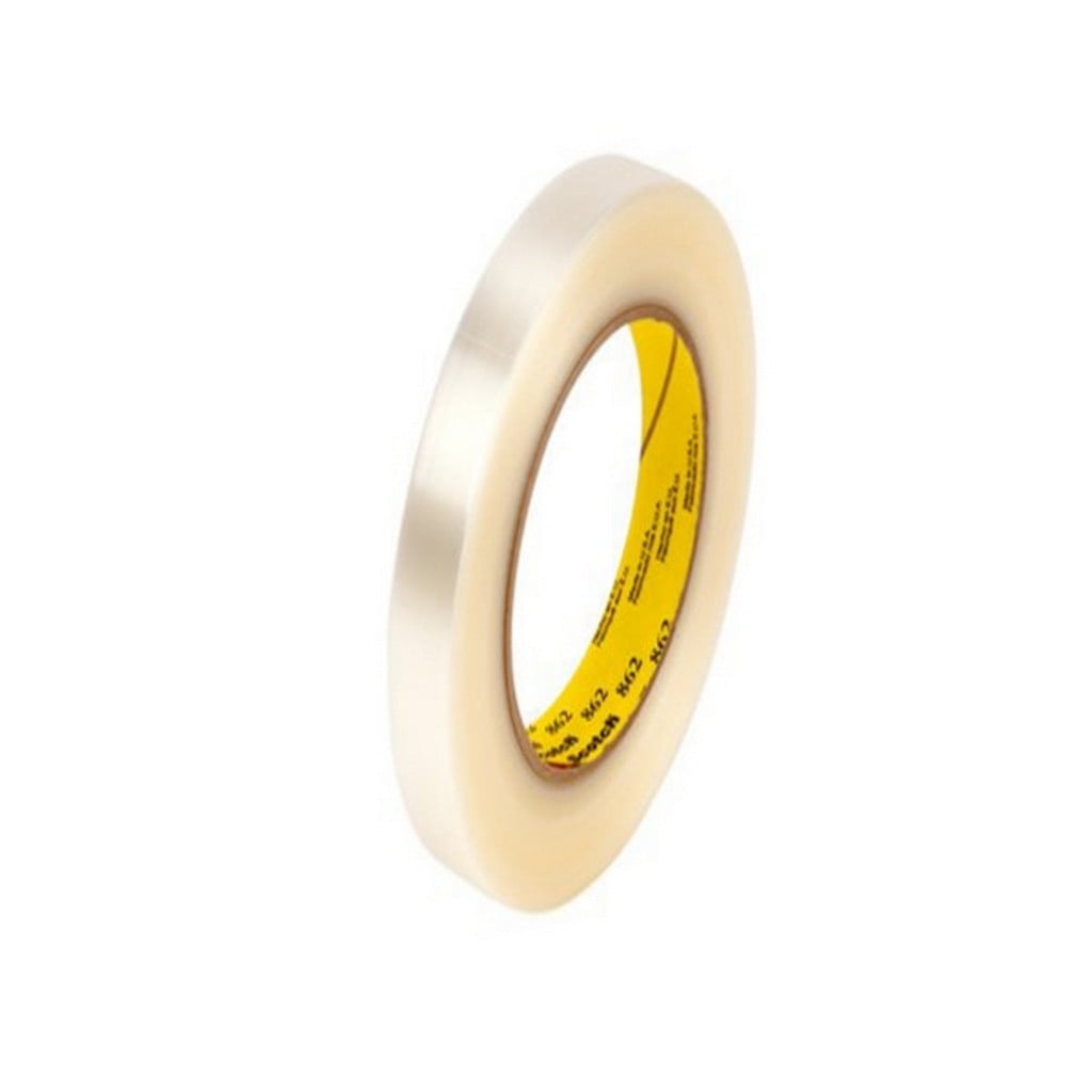 3M 862 Strapping Tape 1/2" X 60 Yard (72 Roll/Case)