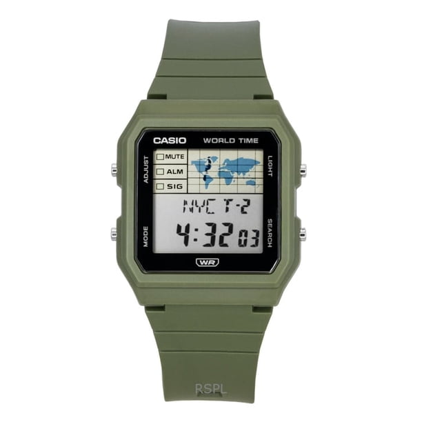 Casio Reloj Unisex POP Digital de Cuarzo con Correa de Resina de Base Biológica LF-30W-3A