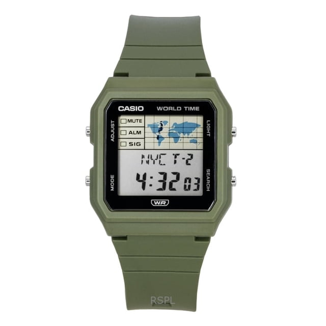 Casio Reloj Unisex POP Digital de Cuarzo con Correa de Resina de Base Biológica LF-30W-3A