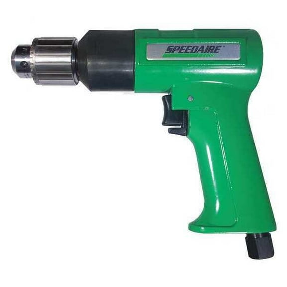 Speedaire Air Drill,Pistol,90 psi,3/8 in. 45YY15