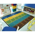 thumbnail image 2 of Blocks Abound 7'8" x 10'9" area rug in color Earthtone, 2 of 5