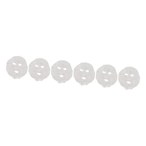 Hoja de Papel de Máscara Facial, Papel Facial Papel Facial 100 PCS de Bricolaje Desechable Precortado para Salón de Belleza