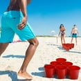 thumbnail image 2 of Costway Yard Pong Giant Pong Game Set Carry Bag Outdoor Backyard Game, 2 of 9