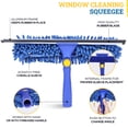 thumbnail image 5 of Kleen Handler 2-in-1 Window Squeegee & Glass Cleaner Combo – 14" Professional Blade with 2 Reusable 12" Sleeves – Commercial & Residential Window Cleaning Tool, 5 of 7
