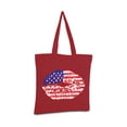 thumbnail image 2 of Awkward Styles American Flag Lips Canvas Tote Bag USA Kiss Book Bag Patriotic Gifts for Men and Women USA Lips Shopping Bag American Flag Reusable Shopper Bag USA Gifts Cute 4th of July Tote Bag, 2 of 5