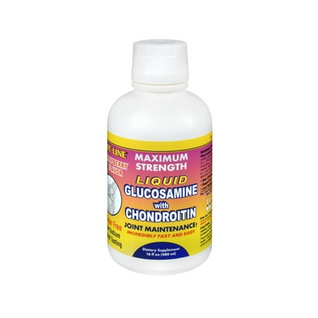 Nature's Blend Glucosamine w/Chondroitin Max Strength, Raspberry, 16 oz.