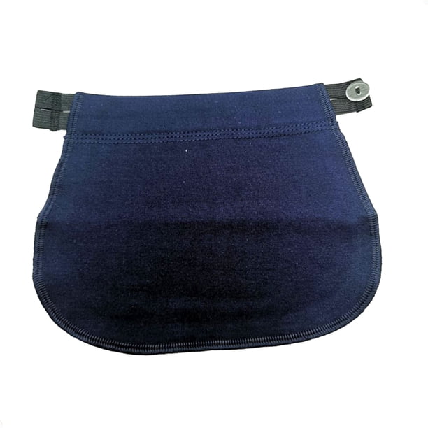 Inteprter Extensor de camisa de hojas simples Instalación amplia Aplicación amplia Aspecto exquisito Jeans de estilo aleatorio de alto nivel Maternidad Tela de costura y artesanía Azul profundo Inteprter HA060157-02