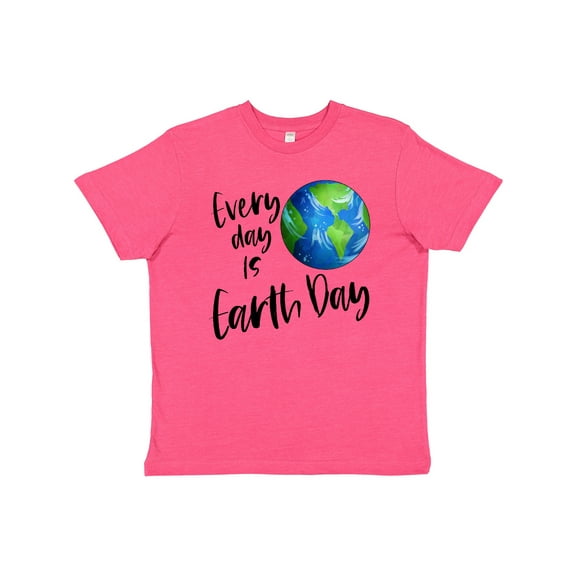 Inktastic Every Day is Earth Day Youth T-Shirt